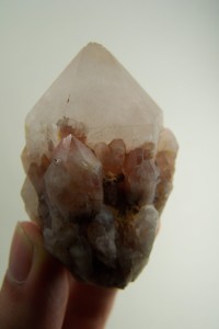 “Candle” Quartz crystal from Nevada