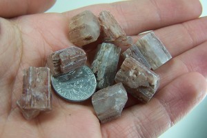 (9) Aragonite crystals from Spain