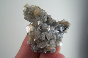 Calcite crystals on matrix from Tsumeb Mine, Tsumeb, Otjikoto Region, Namibia
