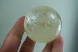 Calcite sphere from???