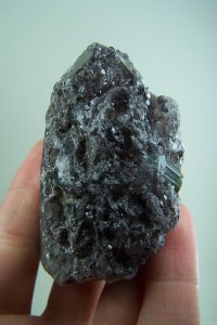 Tourmaline and Lepidolite in Quartz from Minas Gerais, Brazil