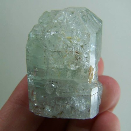 Topaz crystal from Virgem de Lapa, Minas Gerais, Brazil