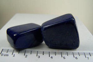 (2) free-form Lapis pieces from Afghanistan