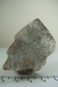 Fluorite crystal from Western Eagle #2 claim, Crystal Peak, Teller Co., Colorado