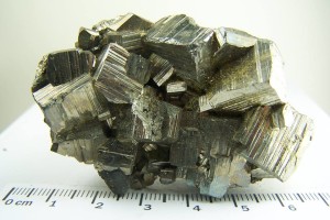 Pyrite cluster from Bolivia