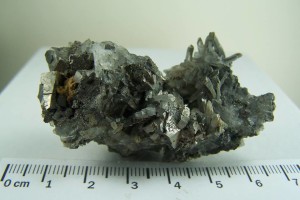 Arsenopyrite with Quartz from Santa Eulalia, Chihuahua, Mexico