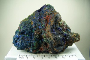 Azurite with Malachite from Anhui Province, China