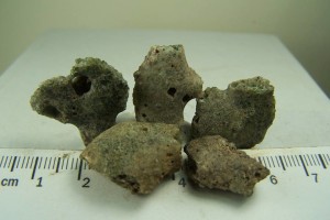 Trinitite parcel from White Sands Missile Range, Socorro Co., New Mexico