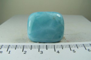 Larmimar cabochon from the Dominican Republic