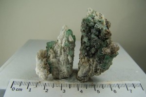 (2) Fluorite specimens from Erongo, Namibia