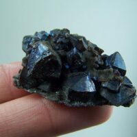 “Ruby-jack” Sphalerite crystal cluster from Joplin, Missouri
