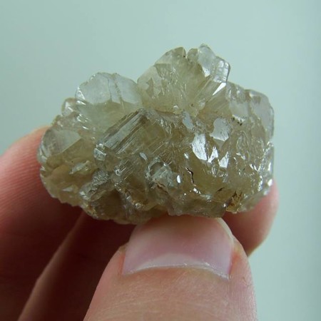 Cerussite crystal from Mibladen, Morocco