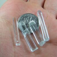 (4) Aquamarine crystals from Pakistan