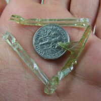 (3) Zincite crystals from???