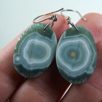 Ocean Jasper earrings from Madagascar