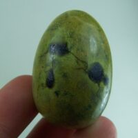 “Atlantisite” carved egg from Tasmania, Australia