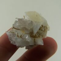 Adularia with Quartz from Sustenborn, Kanton Uri, Switzerland