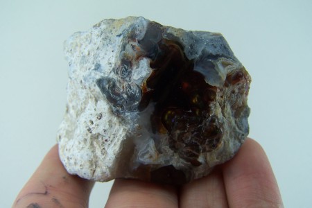 Fire Agate from Mexico
