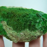 Pyromorphite on matrix from Bad Ems, Germany