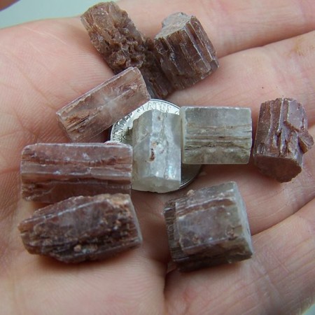 (9) Aragonite crystals from Spain