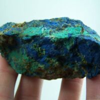 Azurite with Malachite from Arizona