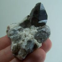 Smoky Quartz on Feldspar from Colorado