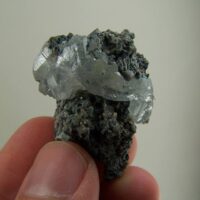 Cerussite crystals on matrix from Tsumeb Mine, Tsumeb, Otjikoto Refion, Namibia
