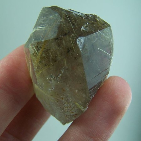 Rutilated Quartz from Novo Horizonte, Bahia, Brazil