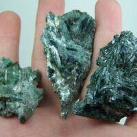 (3) Actinolite clusters from California