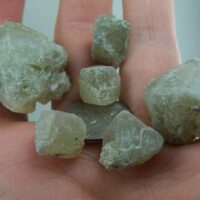 (6) Sulphohalite crystals from Searles Lake, California
