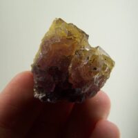 Bicolored Fluorite cluster from Okorusu Mine, Erongo Region, Namibia