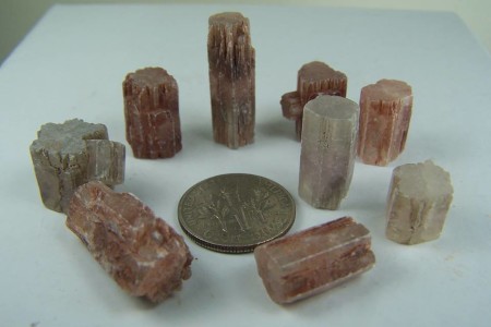 (9) Aragonite crystals from Spain