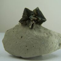 Marcasite cluster on matrix from location unknown