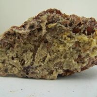 Mimetite crystals on matrix from Tsumeb Mine, Tsumeb, Otjikoto Refion, Namibia