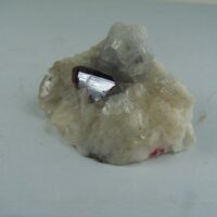 Cinnabar with Dolomite on Basalt from China