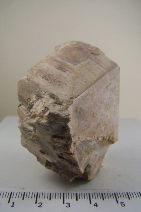 Baveno Twinned Feldspar crystal from unknown locality