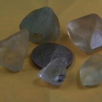 (5) Topaz crystals from Minas Gerais, Brazil