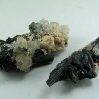 (2) Schorl with Beryl specimens from Erongo Mtn., Erongo Region, Namibia