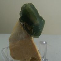 Hydroxyl-Apatite crystal on Feldspar from Sapo Mine, Conselheiro Pena, Doce valley, Minas Gerais, Brazil