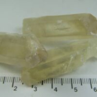 (3) Natural Quartz var. Citrine crystals from Arkansas