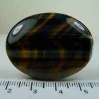 Tiger Eye cabochon from South Africa