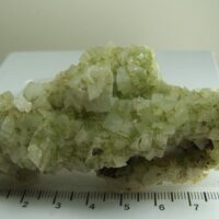 Duftite on Clacite from Tsumeb Mine, Tsumeb, Otjikoto Refion, Namibia