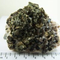 Chalcopyrite on Dolomite from Joplin, Missouri