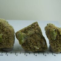 (3) Sphene crystal cluster from Minas Gerais, Brazil