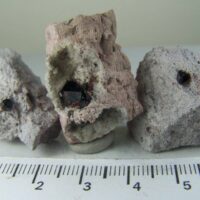 (3) Garnet var. Spessartite on Rhyolite from Garnet Hill, Nevada