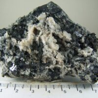 Cerussite and Galena specimen from Tsumeb Mine, Tsumeb, Otjikoto Region, Namibia
