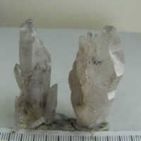 (2) Quartz crystals from Sentinel Rock, El Paso Co., Colorado