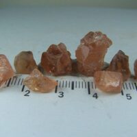 Garnet var. Grossular var. Hessonite parcel from Jeffrey Mine, Quebec, Canada