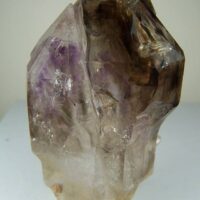 Amethyst and Smoky Quartz crystal from Brandberg Mtns., Namibia