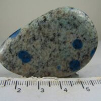 Azurite in Granite specimen from K2 mountain, Pakistan